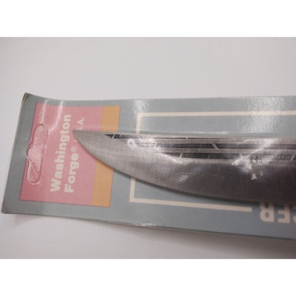 *NEW* Vintage OLDE FORGE HI CARBON 8" Roast Slicer X89008NB 8" Knife - Picture 6 of 11